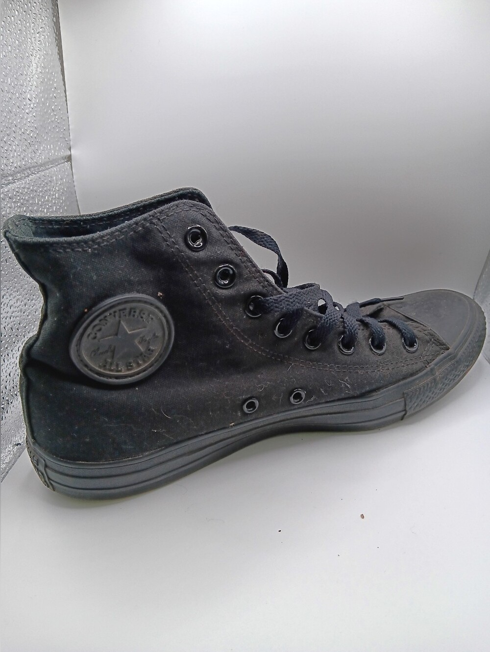 Converse Chuck Taylor All Star High Top -All Black 9 1/2 Mens